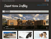 Tablet Screenshot of deserthomedrafting.com